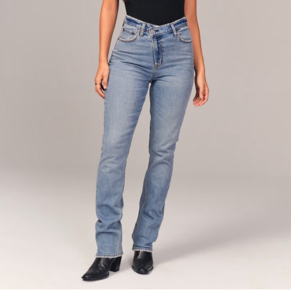 90’s slim straight ultra high rise (curve love)